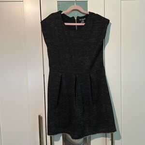 Cat and jack dress black with silver size 10/12